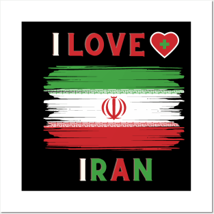 I Love Iran Posters and Art